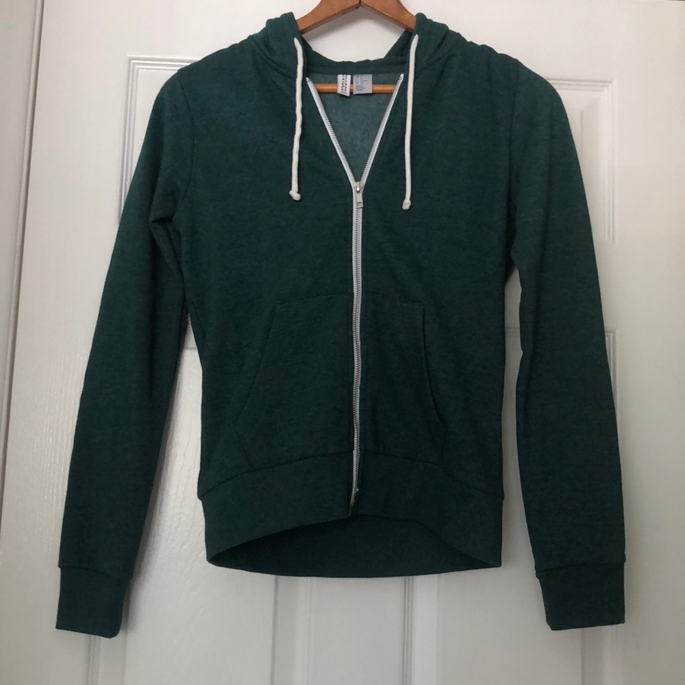 Classic Zip Up Hooded Jacket